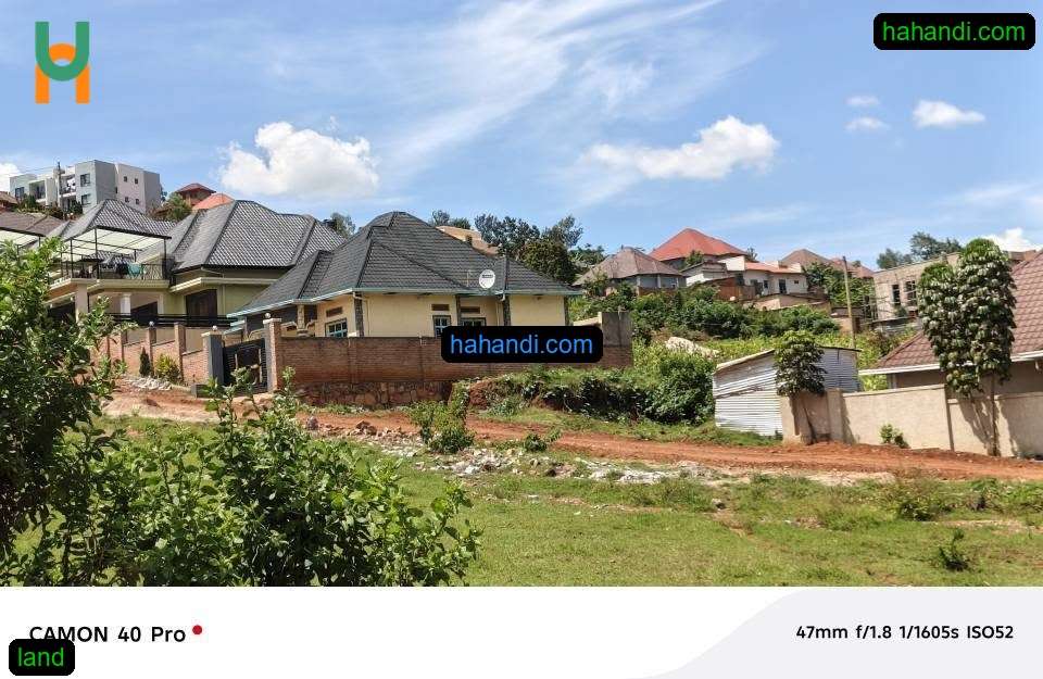 Residential plot for sale in Kicukiro Kagarama